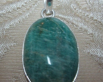 Items similar to Amazonite Gemstone Stretch Bracelet - Blue, Green ...