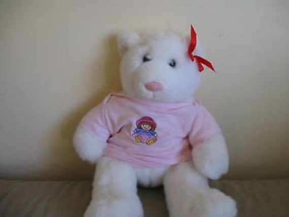 pink build a bear teddy