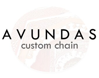ADD-ON: Custom Chain (must be paired with a necklace purchase!)