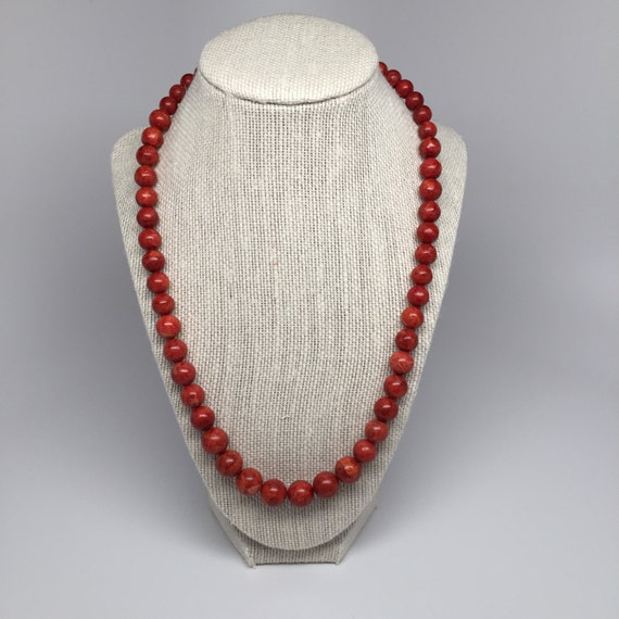 Sponge Coral Necklace by JewelryandApparel on Etsy