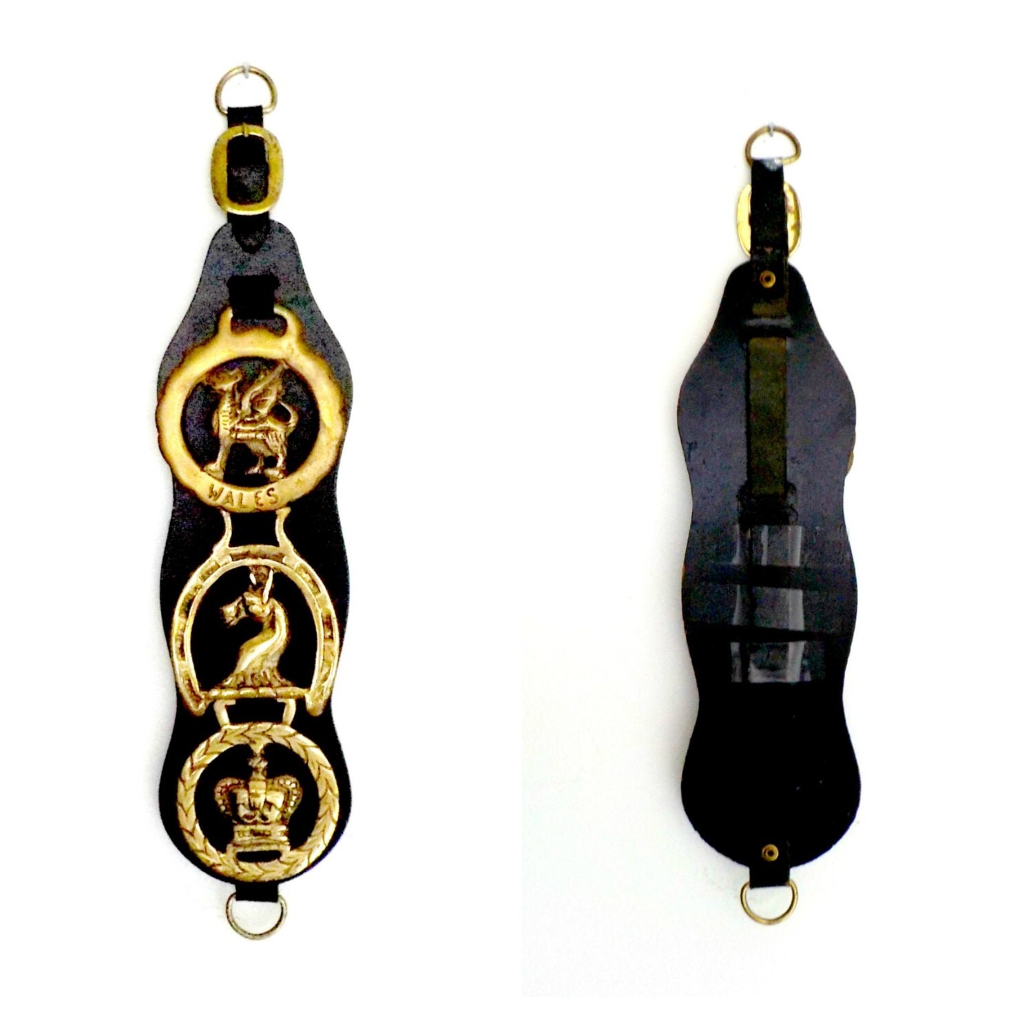 Horse Brass Medallions Horse Tack British Wales Saddle