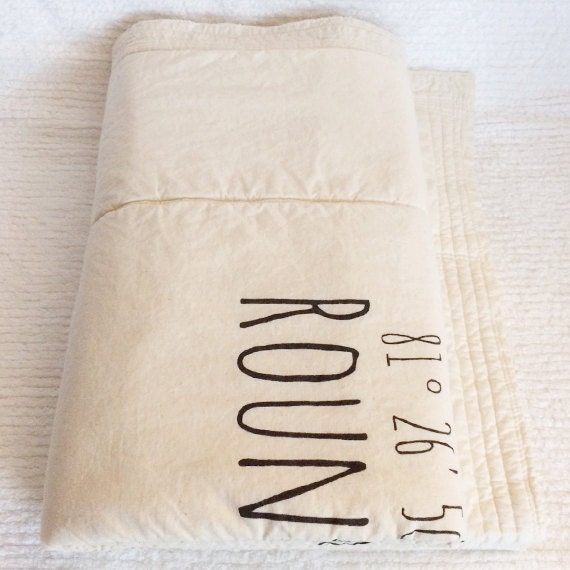 2 year cotton anniversary blanket keepsake by LoveYouMoreBoutique