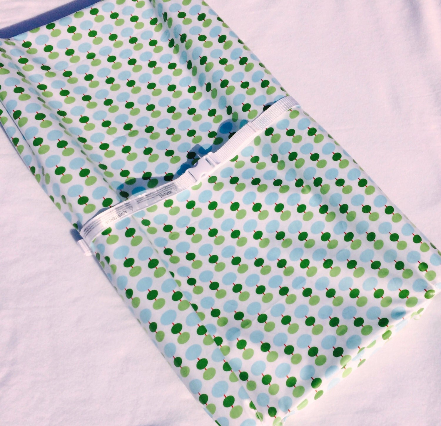 Wipeable Changing Pad/Mat Cover Contoured Cover Laminated