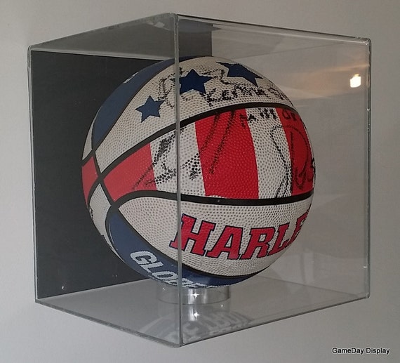Basketball Wall Mount Acrylic Display Case Full by DisplayToday