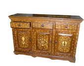 Art And Craft Vintage Antique Sideboard Buffets India Wooen Funiture