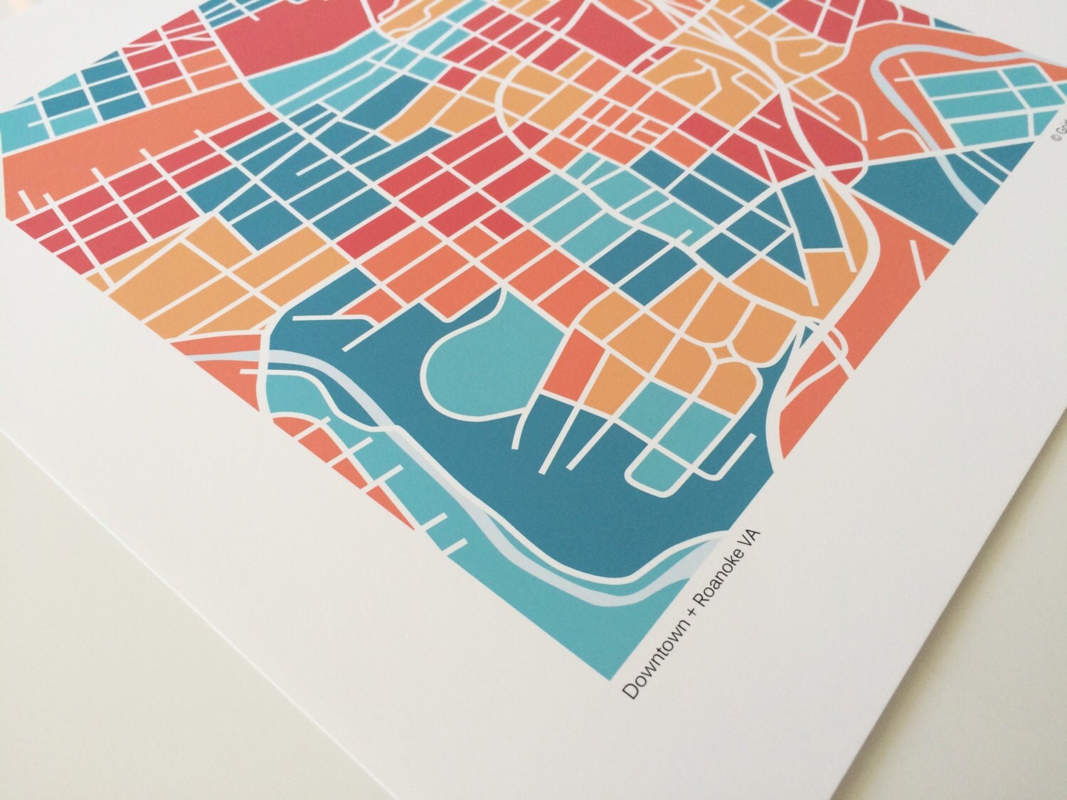 Printable Map Of Roanoke