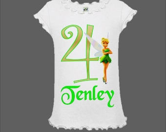Tinkerbell Birthday Shirt - Tink Birthday Shirt