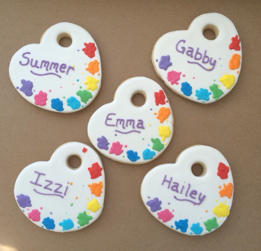 ARTIST Painters PALETTE Sugar Cookies