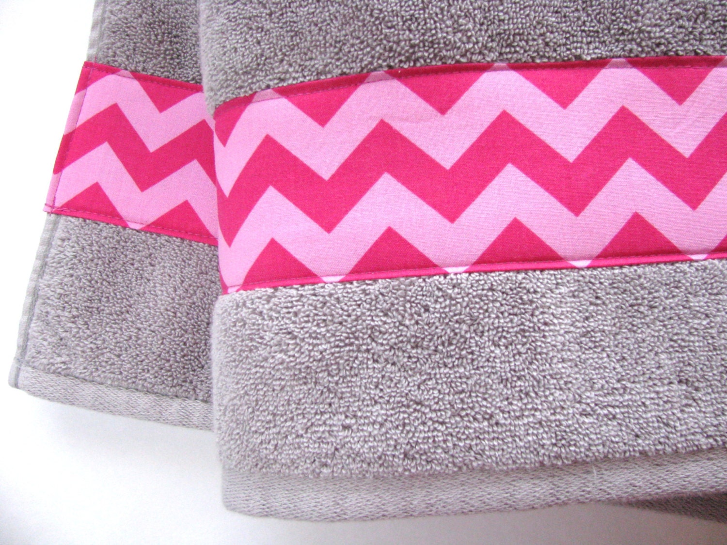 Pink and Grey Towels hand towels towel sets bath towels