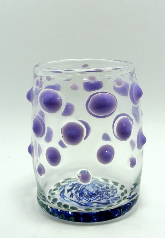 Handmade: Pretty in Purple Small Tumbler from the jonesathome