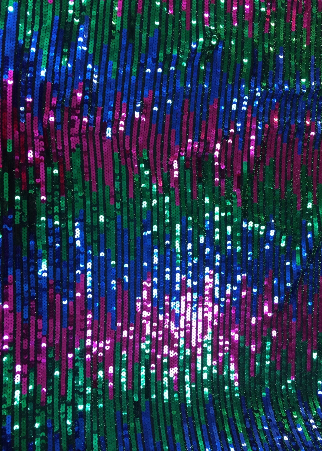 multi colour sequin