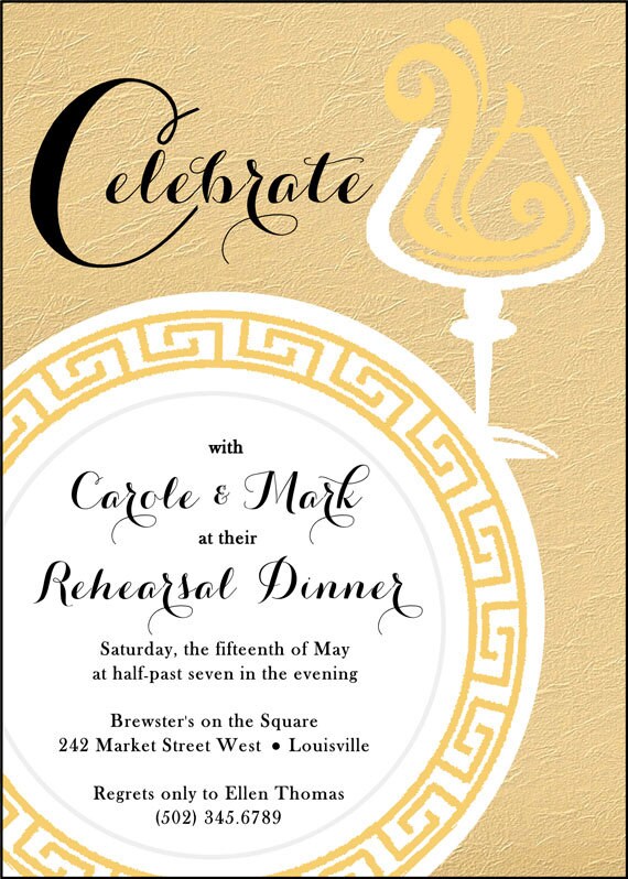 Greek Key Pattern Invitation Greek Key by AdorableInvitations