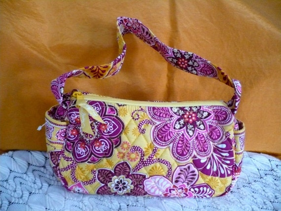 vera bradley flower purse