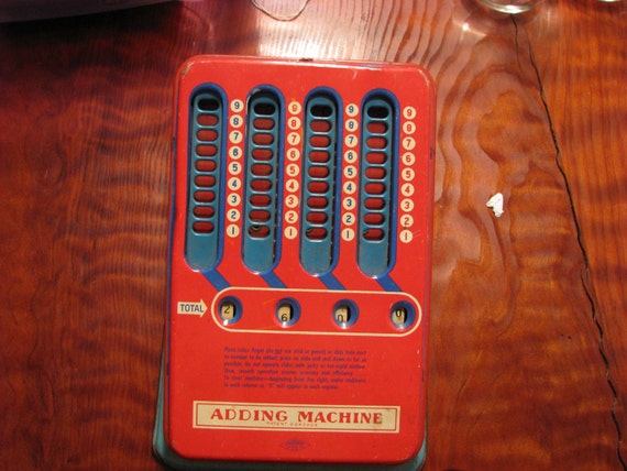 vintage wolverine adding machine