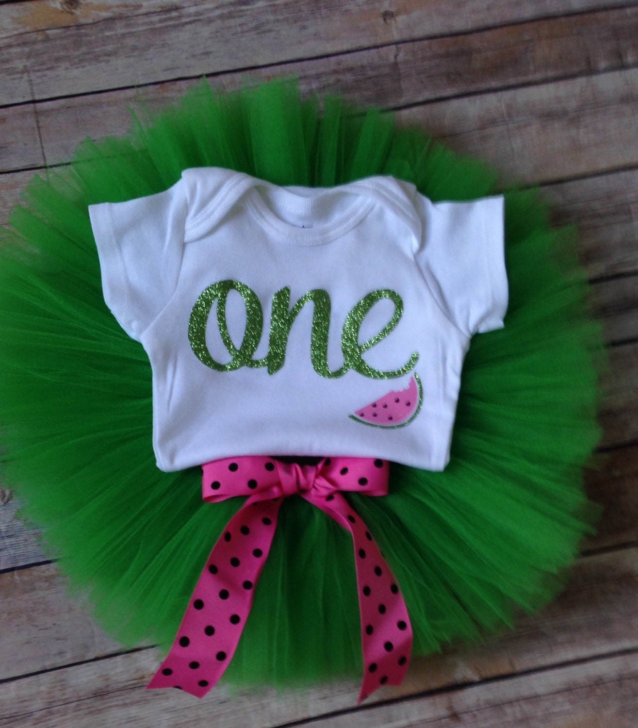 watermelon first birthday shirt