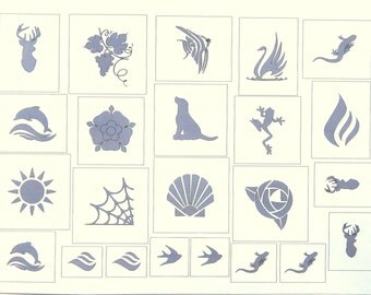 glass etching stencil etsy