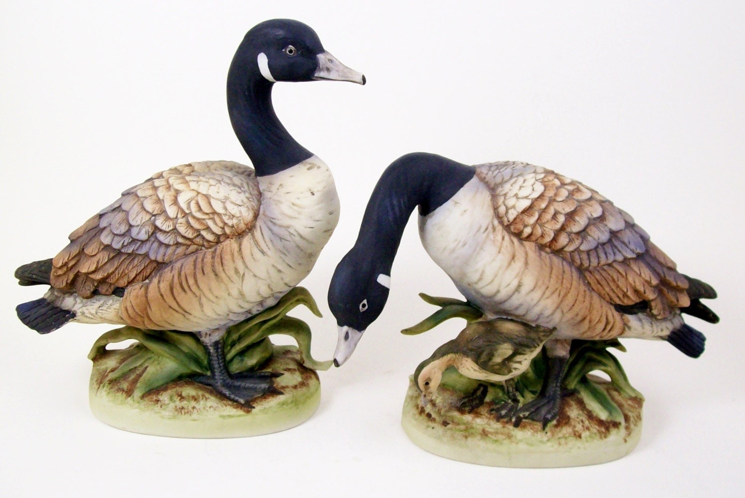 ceramic geese figurines