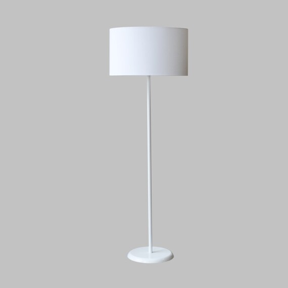 Items similar to White Floor Lamp, Standing Lamp Model Ellipse in Pure