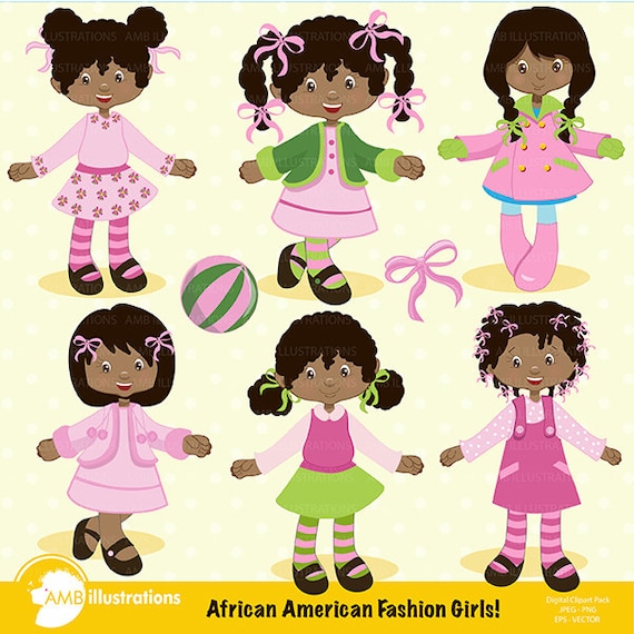 clipart african american girl - photo #42
