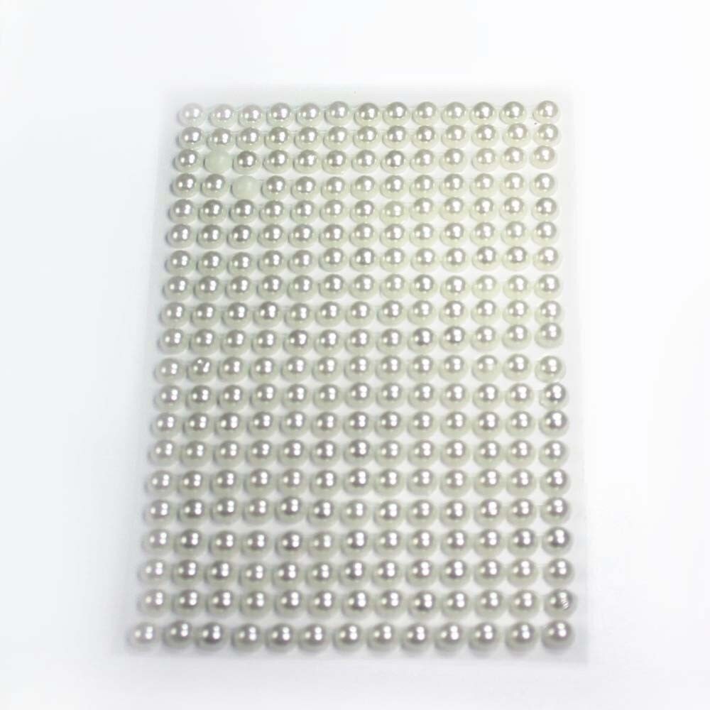 5mm Round Pearl Stickers 260 stickers per sheet FREE