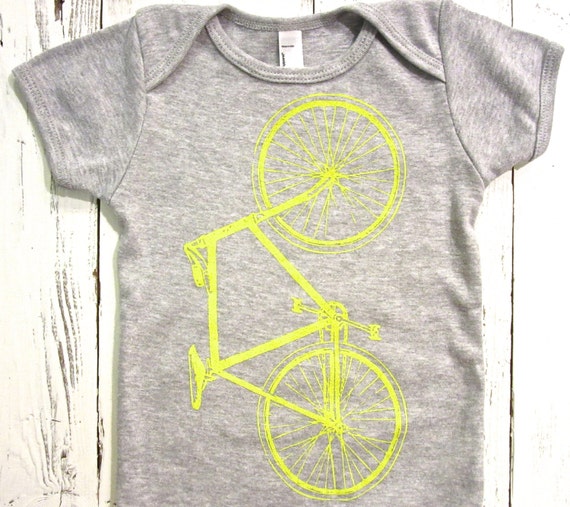 bicycle onesie bike baby onesie cute newborn by Sweetpeaandboy