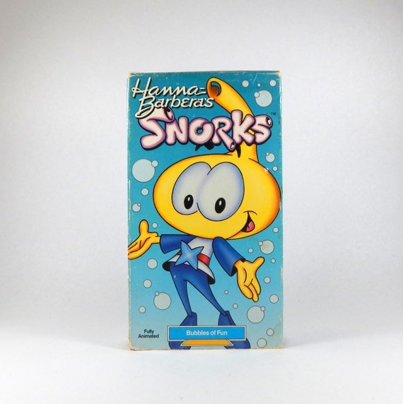 Snorks VHS Animated 1988 Hanna Barbera Bubbles by TheJunkinSailor