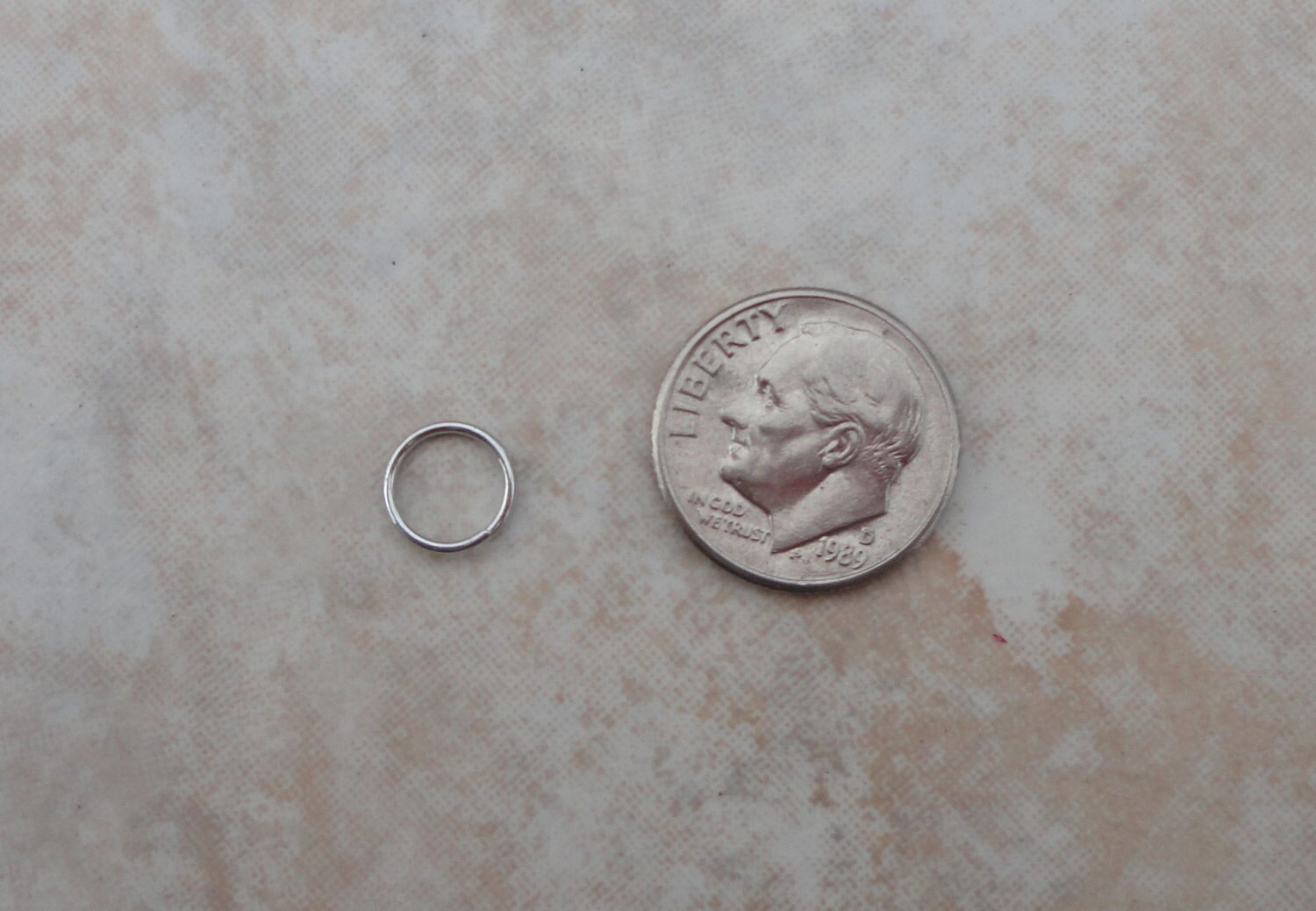 8mm Nickel Free Iron Jump Rings Close but by beadzNbeyond on Etsy