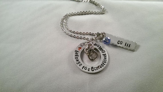 My Heart Belongs To Hand Stamped Necklace by SouthernImprint