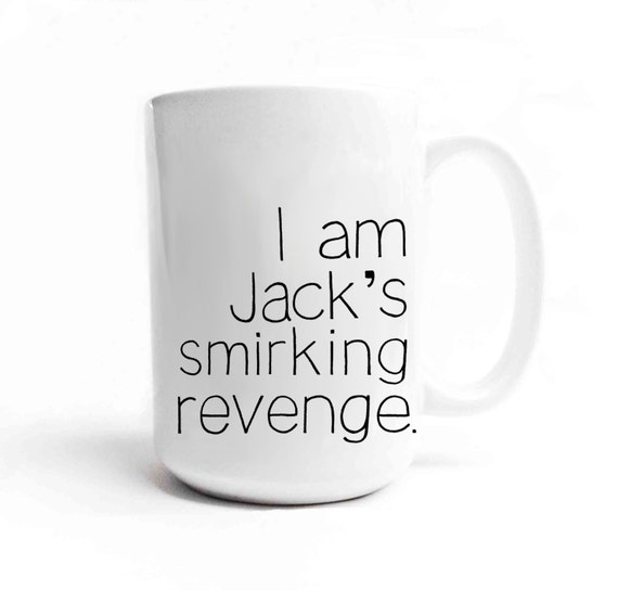 Items similar to Fight Club - I am Jack's smirking revenge. Mug Large ...