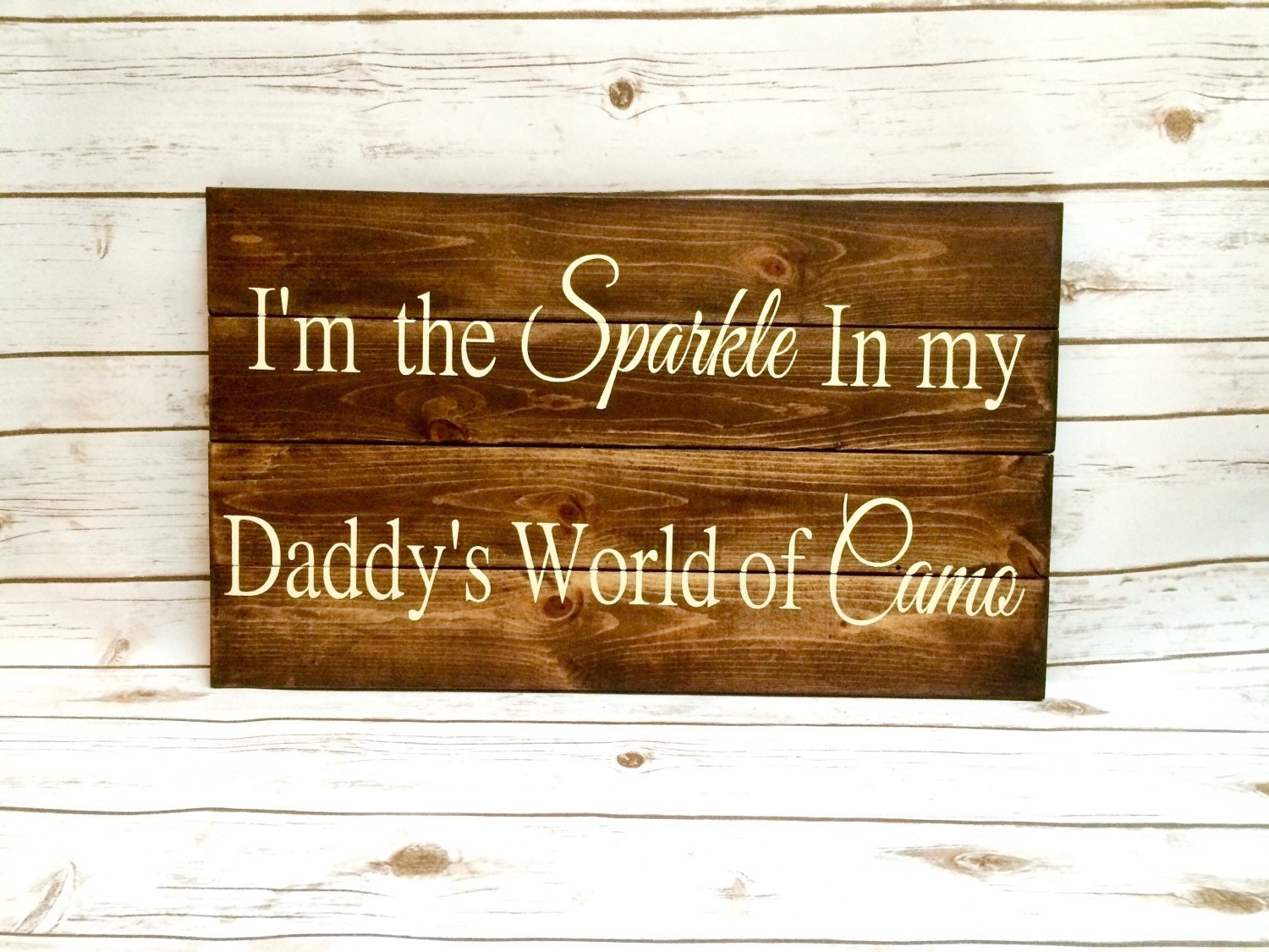 Wood Pallet Nursery Sign