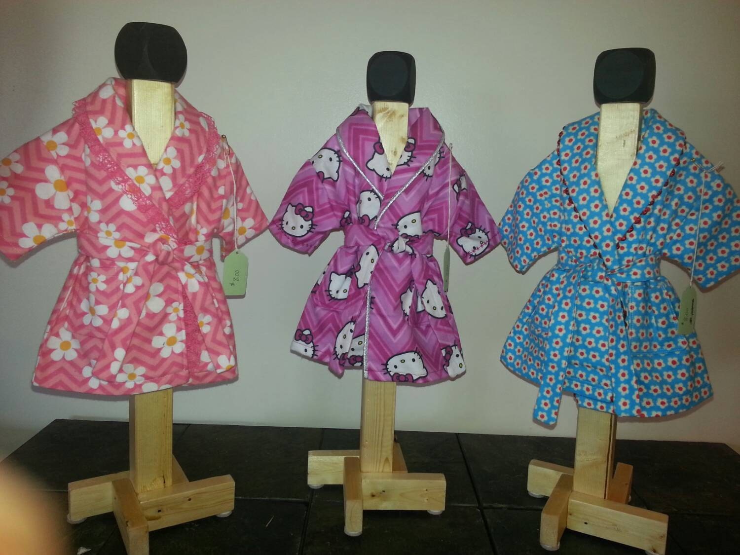18 doll robes by SugarAndSpiceSewNice on Etsy