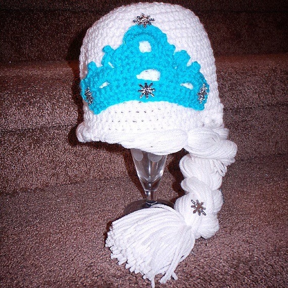 Items similar to Elsa hat from Frozen on Etsy