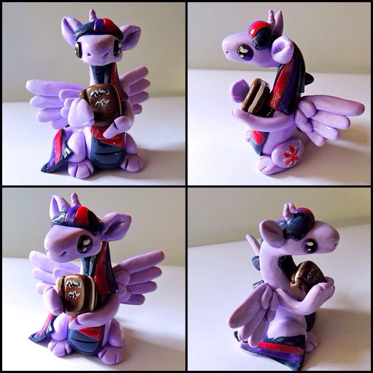 Twilight Sparkles Dragon by TheDragonHatcheryAUS on Etsy