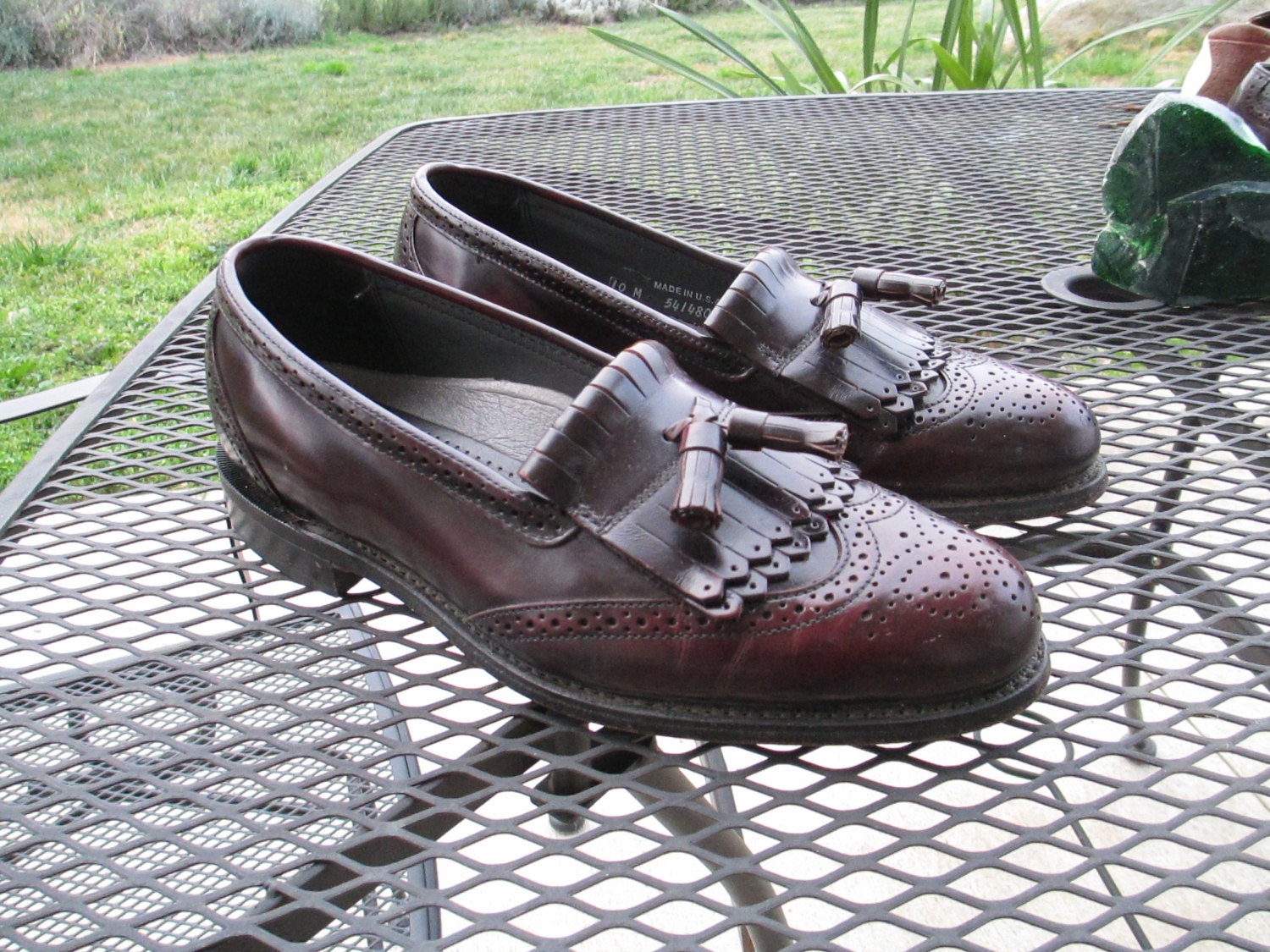 Vintage Leather Men�s Dexter Shoes Pristine Condtion