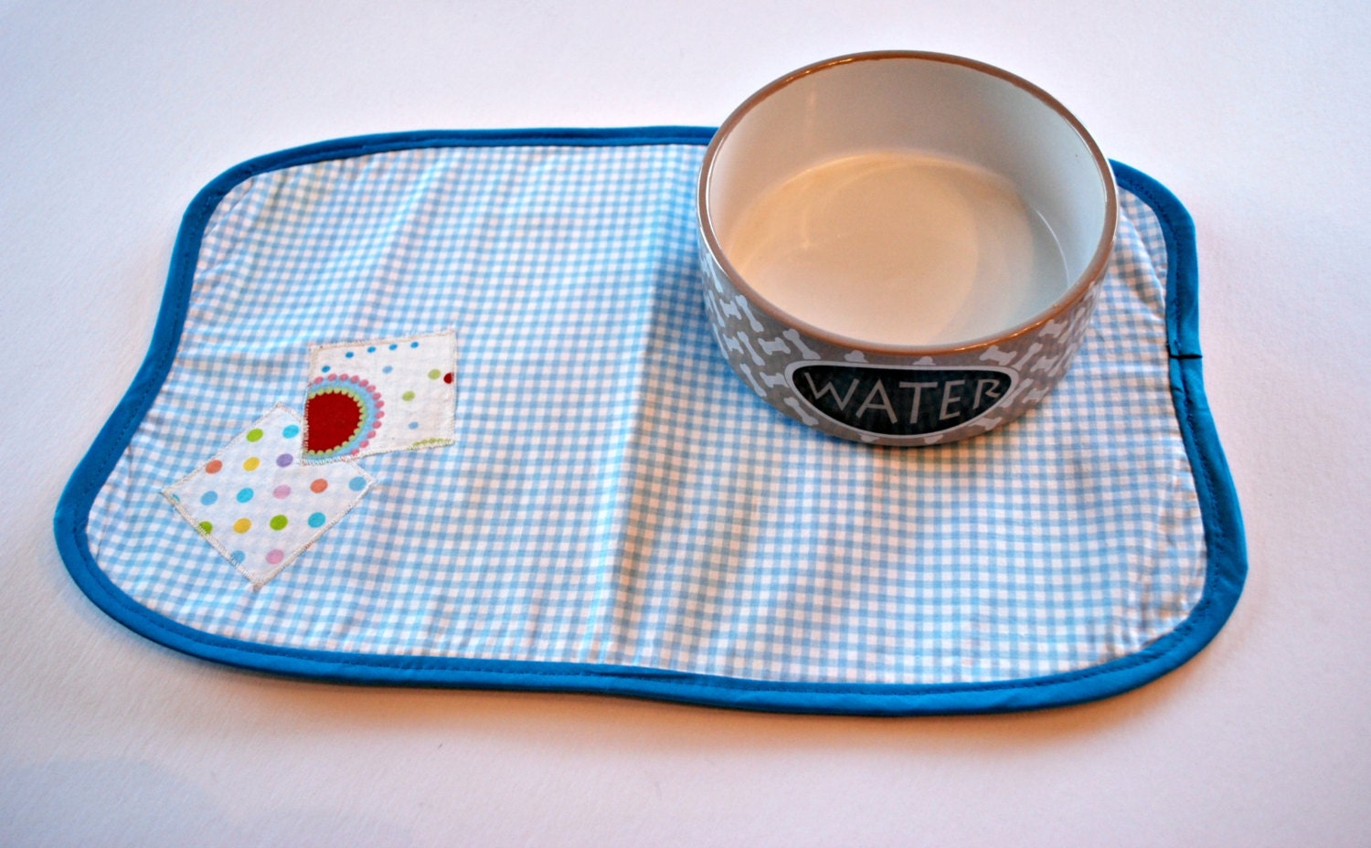 Dog Food Mat Washable Pet Food Mat Pet Placemat by