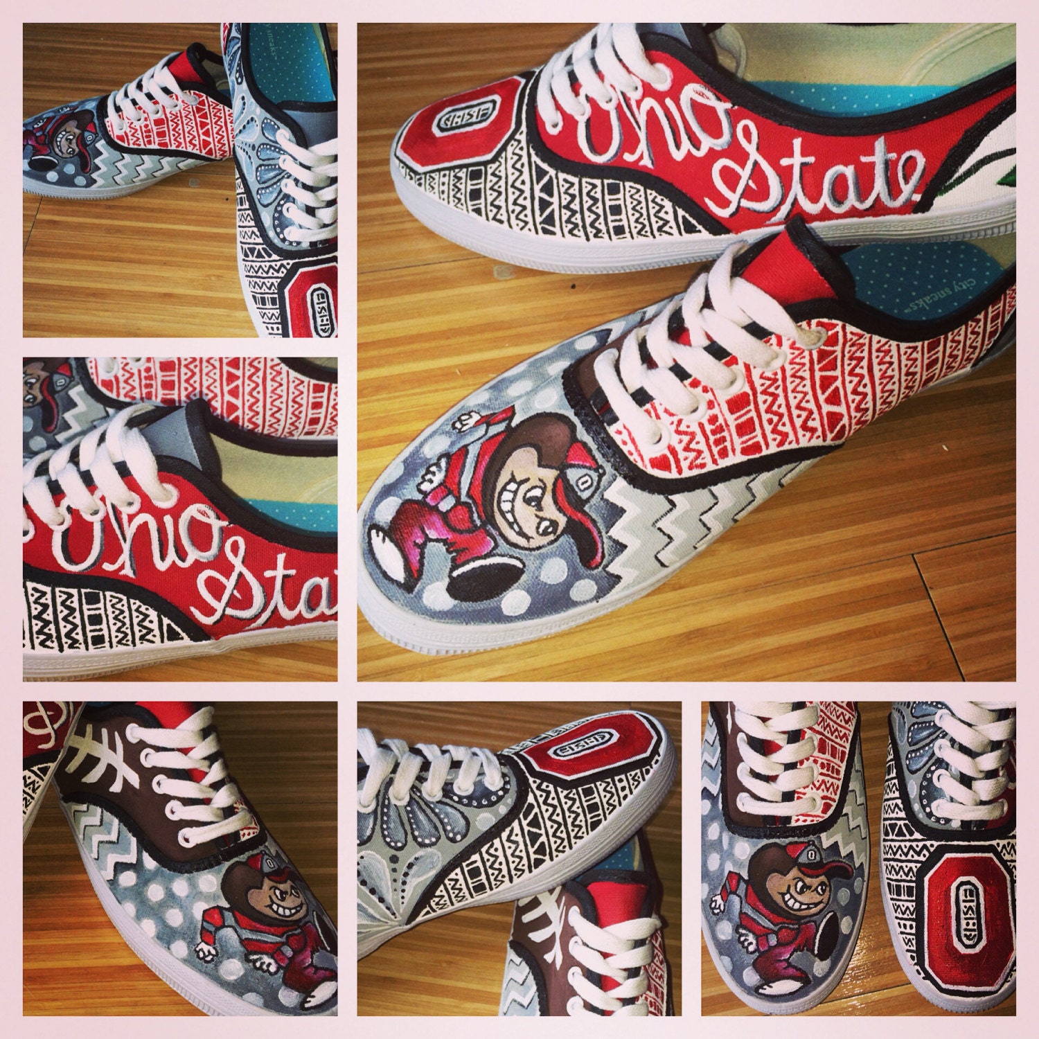 custom ohio state shoes