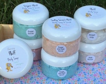 Fluff Soap is like bathing with whipped cream! Yum!
