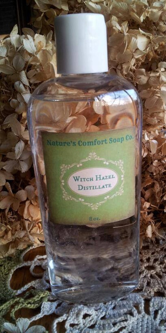 Pure Witch Hazel Distilled Alcohol Free by NaturesComfortSoapCo