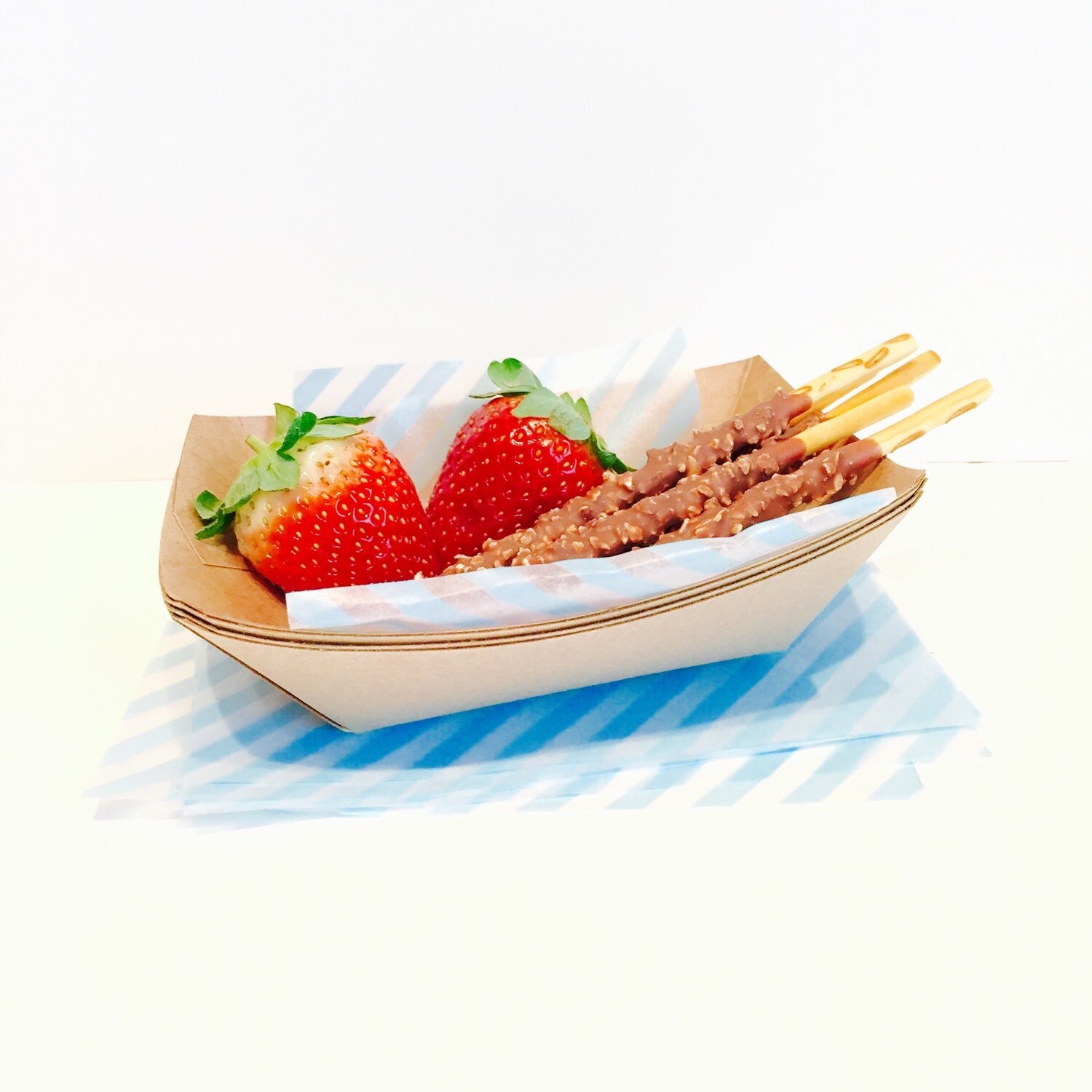 Kraft Paper Food Tray by JustSimplyL on Etsy