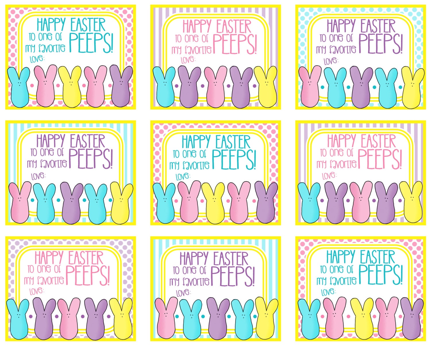 Easter Gift Tags Free Printable Printable Word Searches