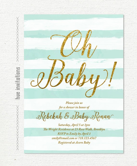 Oh Baby Shower Invitations 5