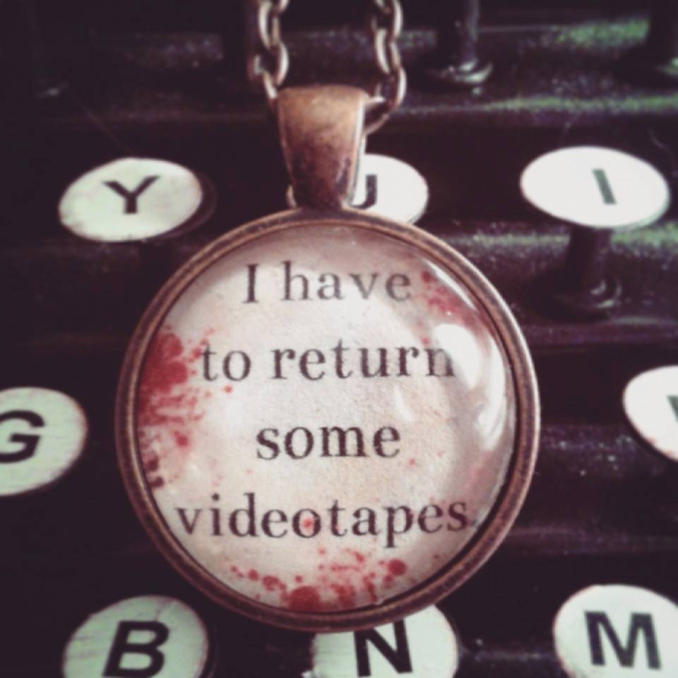 American Psycho I have to return some videotapes by MinxVintageUK