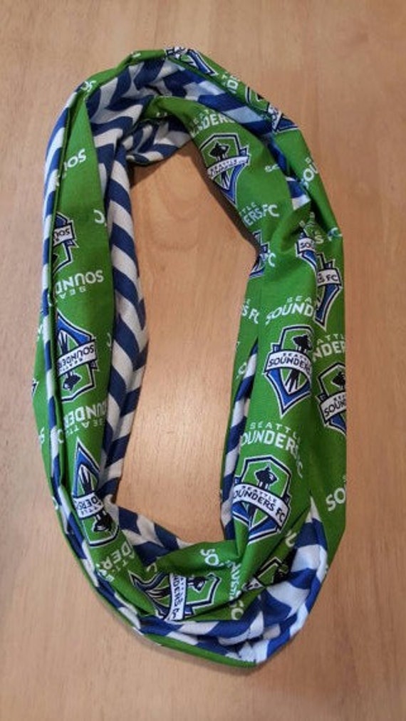 Seattle Sounders Infinity Scarf by YailsCraftCorner on Etsy