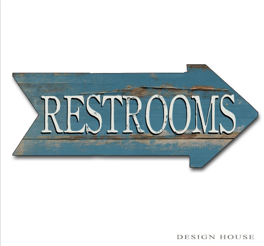 Bathroom Signs With Arrows restroom sign restrooms sign restroom arrow sign business Bathroom Signs With Arrows restroom sign restrooms sign restroom arrow sign business