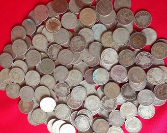 5 Liberty Nickels FULL DATE // Classic Old U.S. Coins 1883-1912 // 5c Five Cent Piece Antique Vintage Money