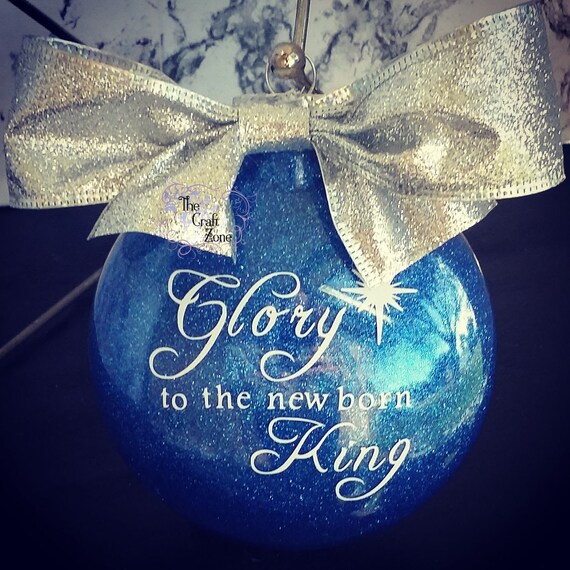 Items similar to Christmas Ornament,Glitter Ornament on Etsy