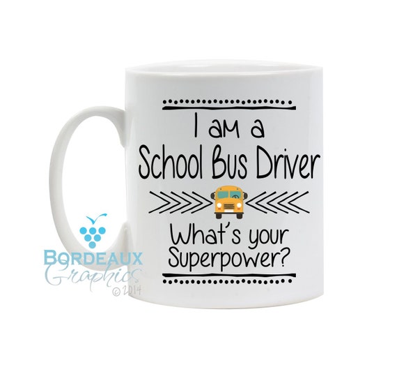 I am a School Bus Driver What's your by BordeauxGraphics on Etsy