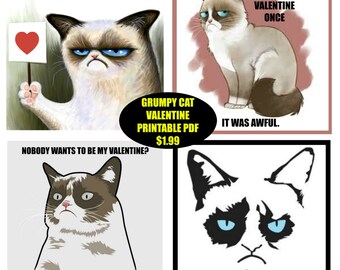Popular items for cat valentines on Etsy