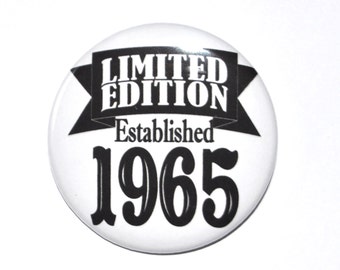 1965 birthday | Etsy