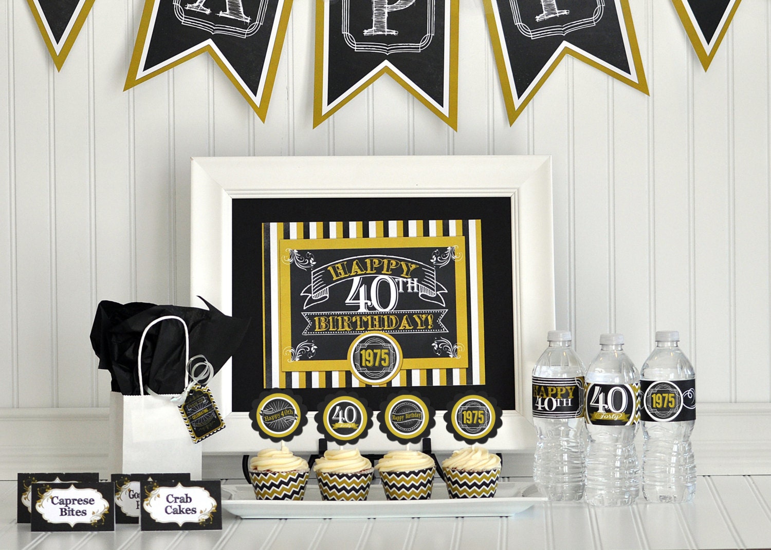  40th  Birthday  Party  Package  40th  Birthday  by GracenLDesigns